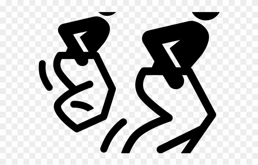 Race Clipart Space Hopper - Sports Day Clip Art Black And White - Png Download