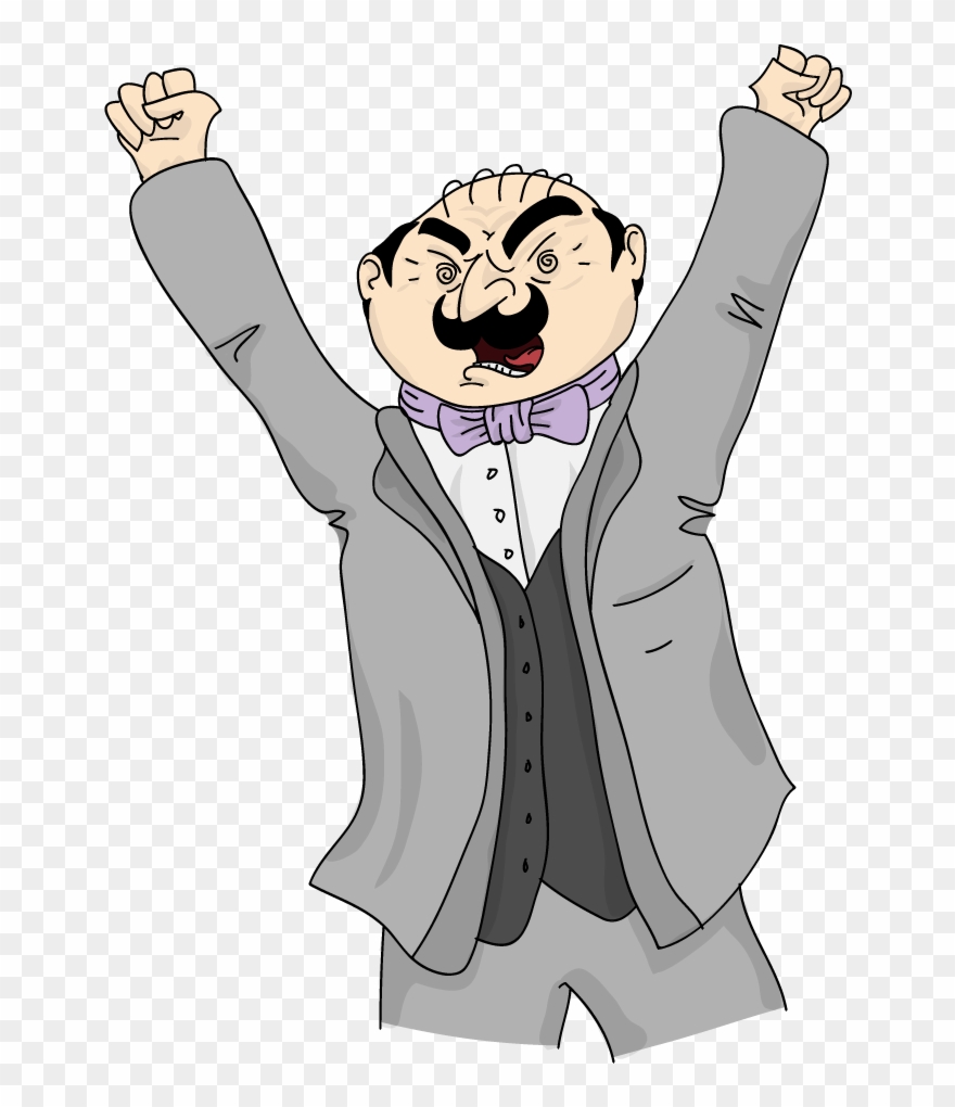 Hercule - Agatha Christie's Poirot Clipart