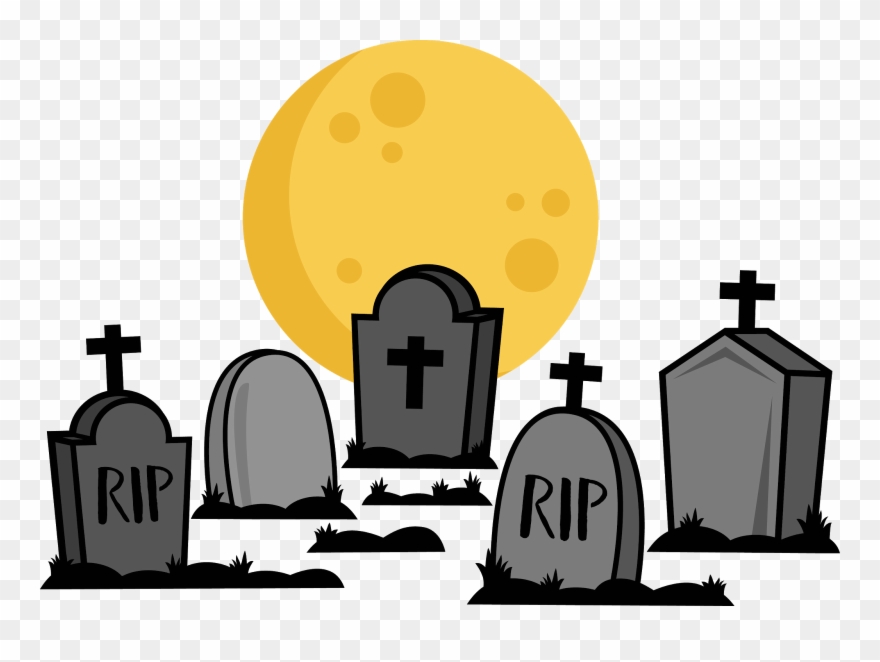 Once There Was A Bear, He Was A Very Cute And Cuddly - Graveyard Clipart - Png Download