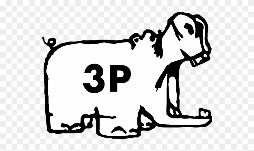 Hippopotamus Clipart Transparent - Yellow Hippo Logo - Png Download