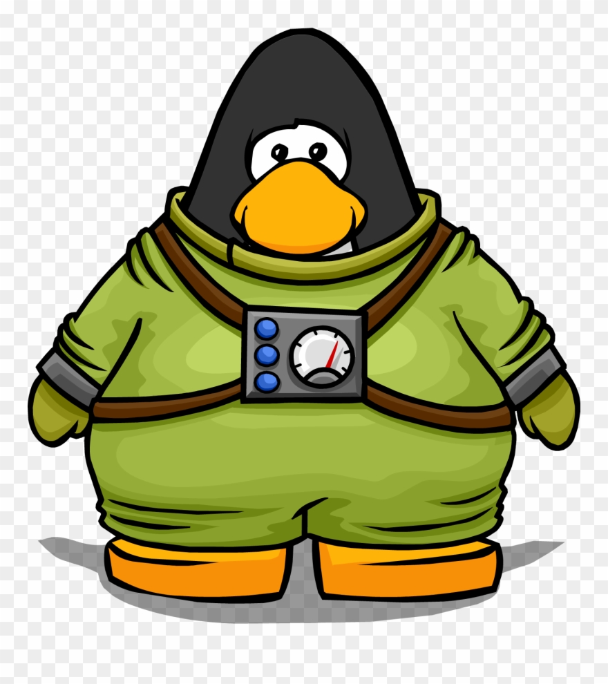 Divers Suit From A Player Card - Club Penguin Clipart