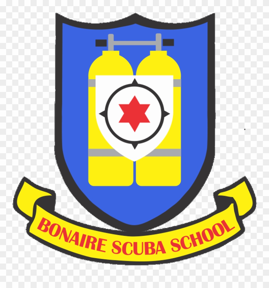 The Way Bonaire Learn To Dive - Emblem Clipart