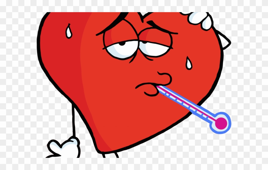 Fail Clipart Unhealthy Heart - Sick Heart - Png Download