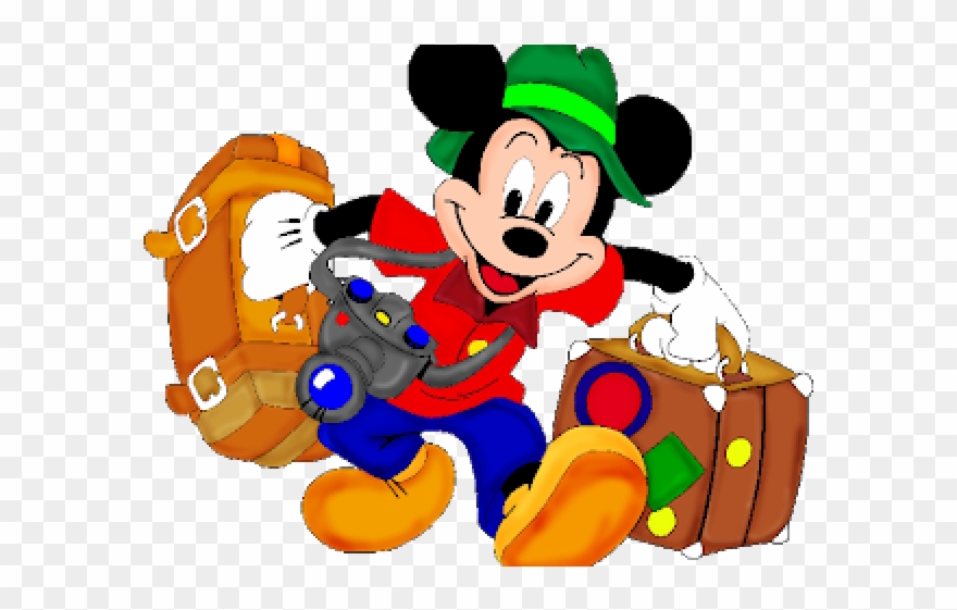 Disney Holiday Cliparts - Disney Character On Holiday - Png Download