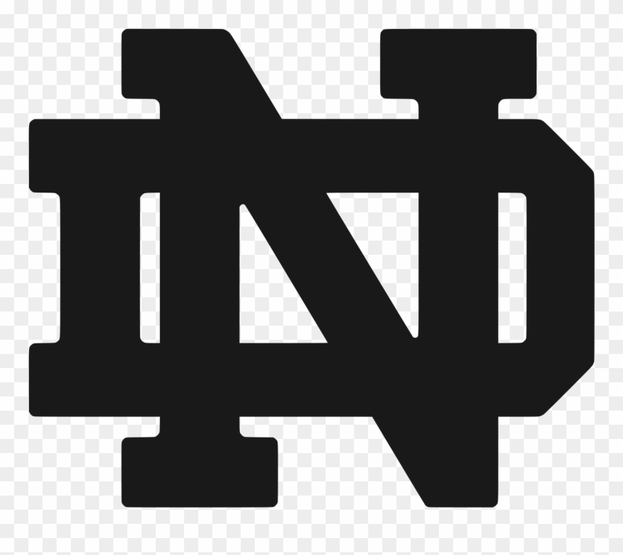 Used By Champions - Notre Dame Michigan Logo Clipart