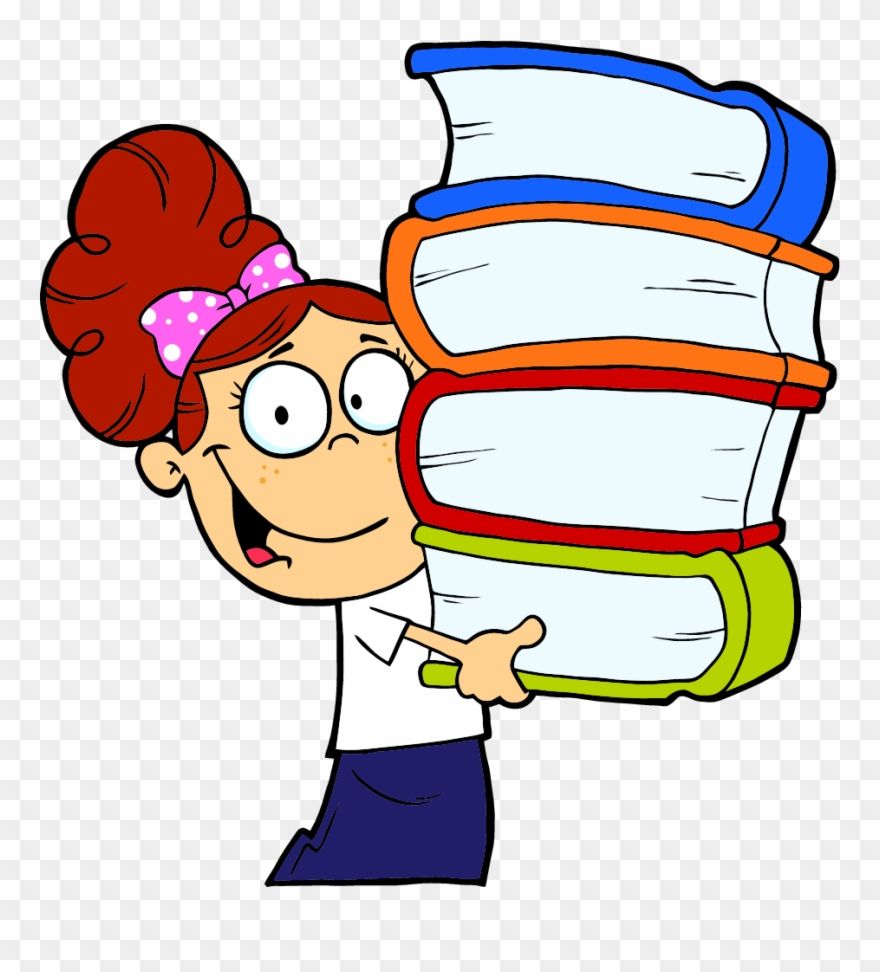 Https - //www - Bestofsigns - - Carrying Books Clip Art - Png Download
