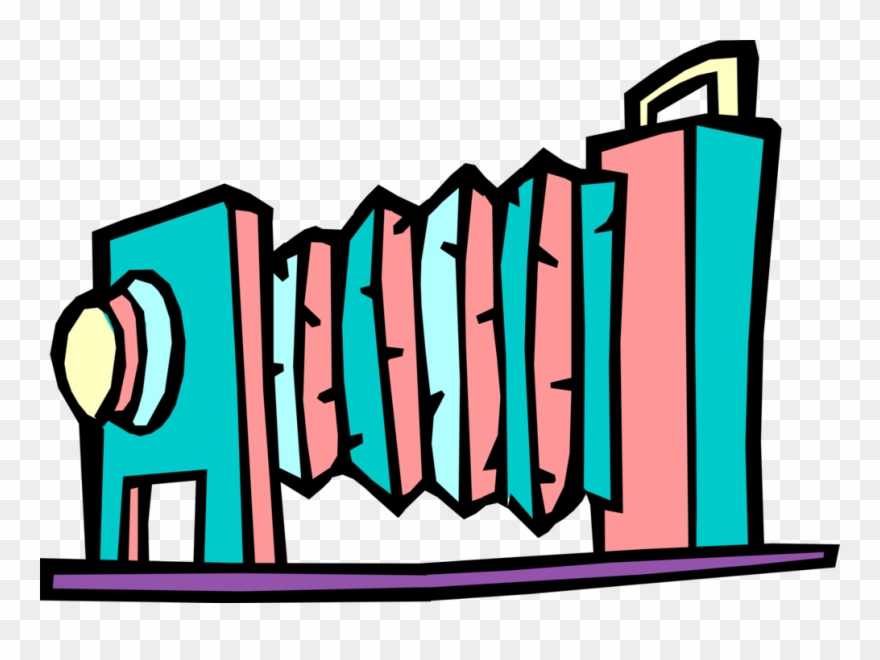 Vector Illustration Of Photography Digital Slr 35mm Clipart