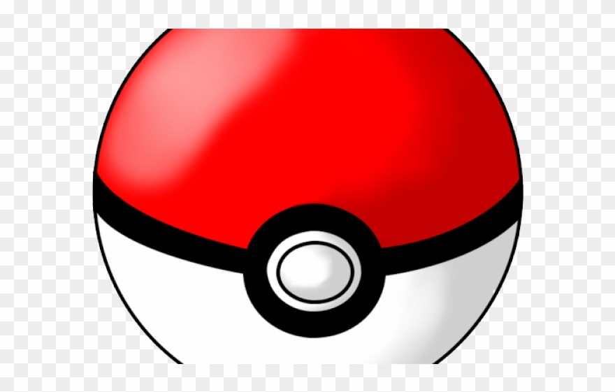 Pokeball Clipart Clear Background - Pokemon Pokeball Png Transparent Png