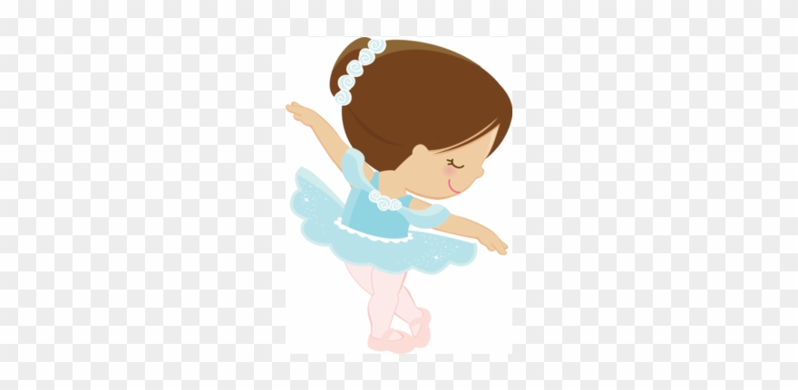 Ballerina Girl - Bailarina Bebe Imagen Clipart