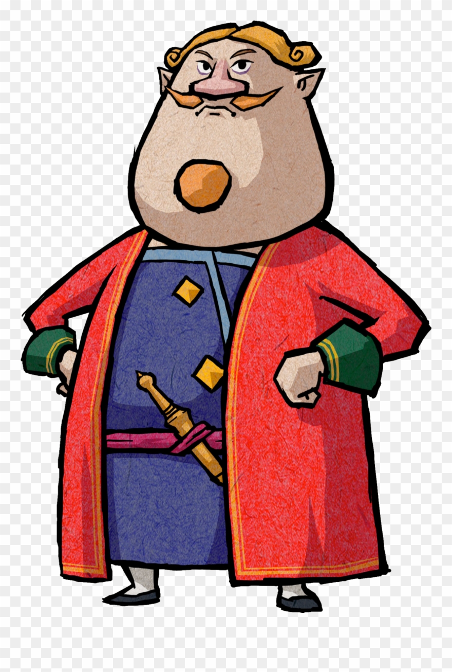 Legend Of Zelda Wind Waker Mila's Father Clipart