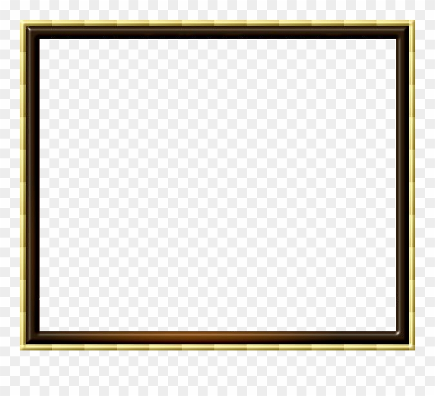 Blank Digital Clock Faces 21, Buy Clip Art - Picture Frame - Png Download