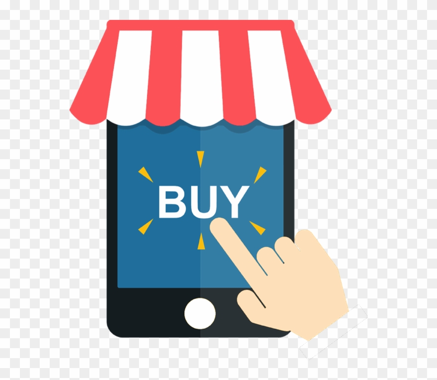 Go Shopping - E Commerce Clipart - Png Download