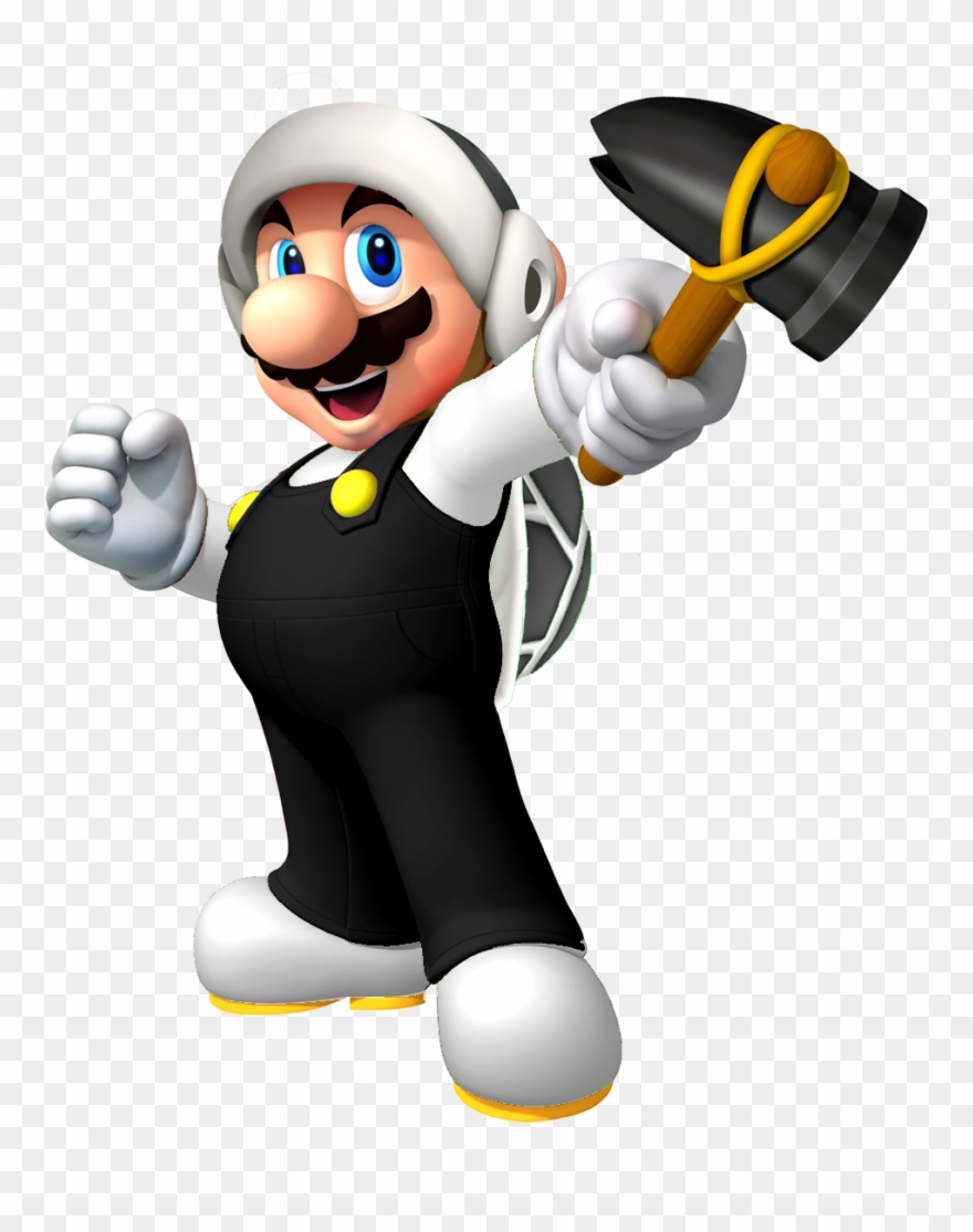 Classic Hammer Mario - Super Mario Odyssey All Outfits Clipart