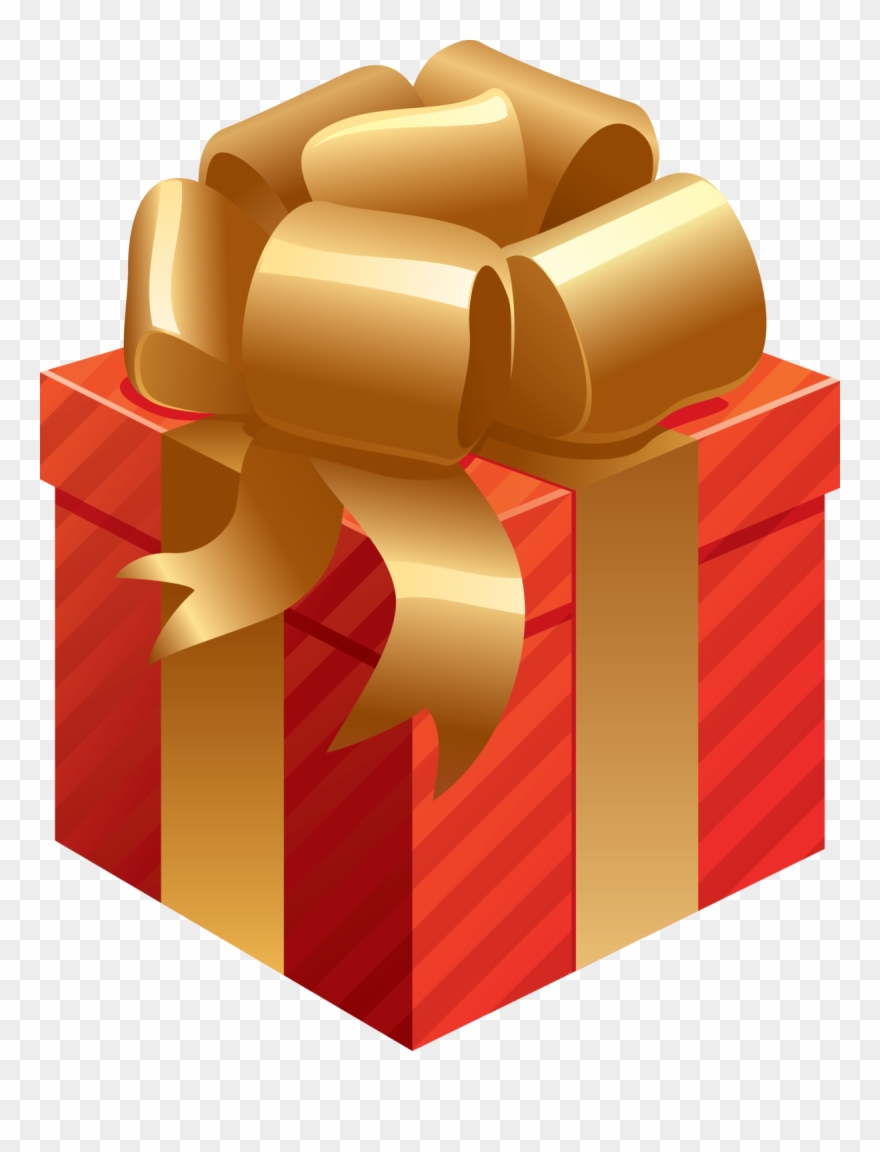 Christmas Gift Clipart Transparent Background Photo - Transparent Background Gift Clipart - Png Download