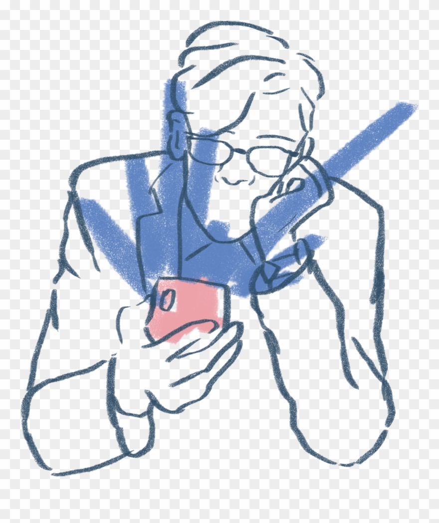 Increasingly, It's Getting Harder To Listen And Observe - Sketch Clipart