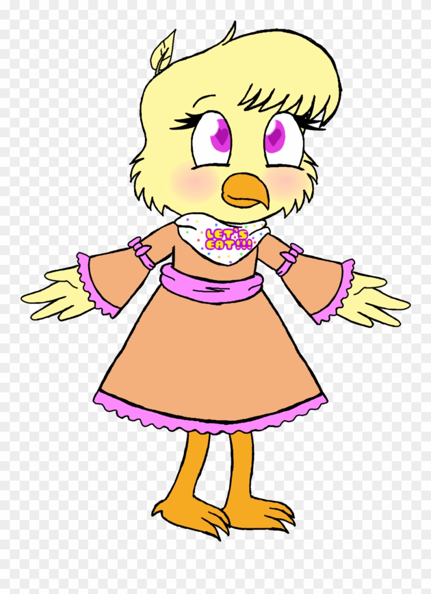Chica By That Cute Chicken - Chica The Chicken Art Clipart