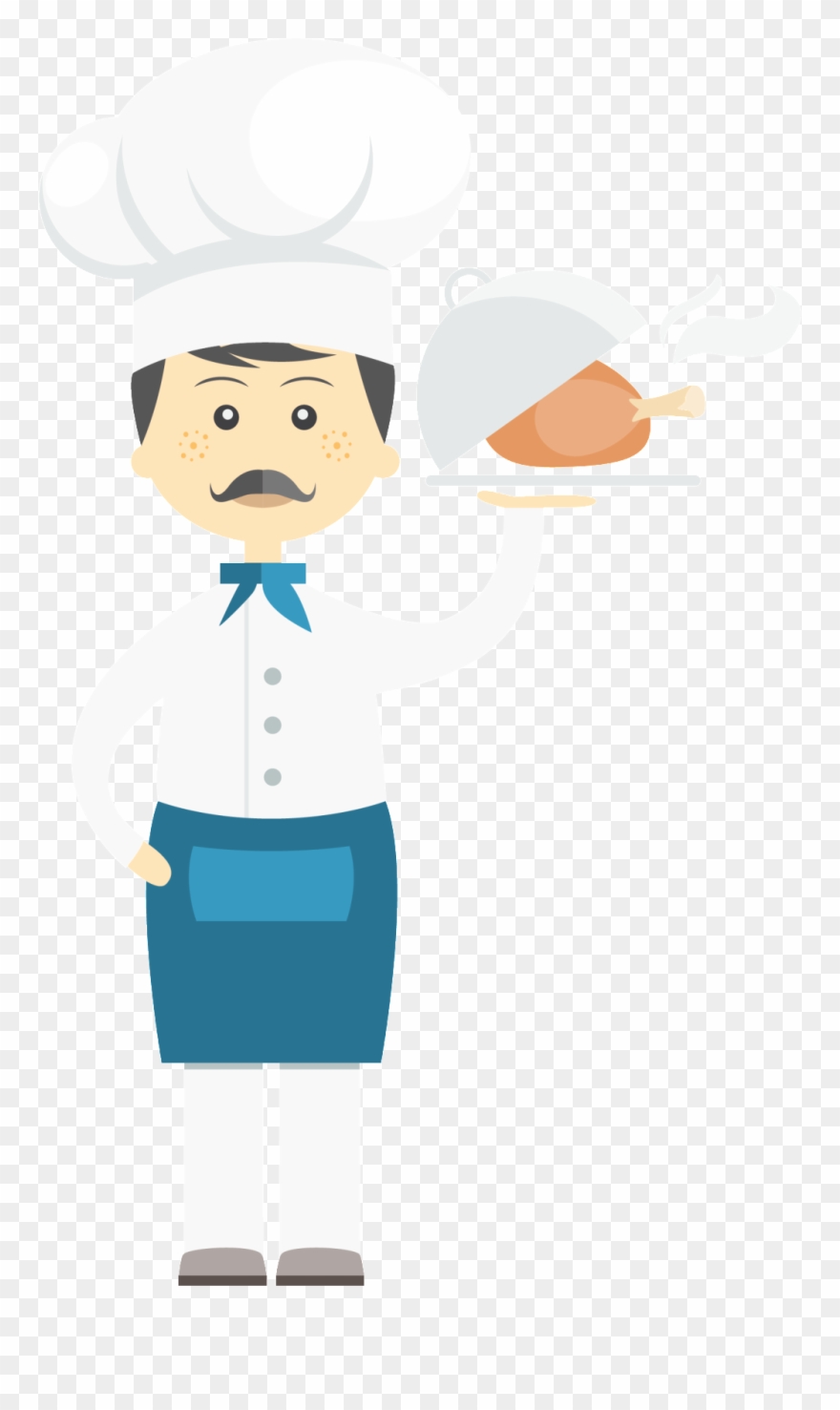 편평화남 셰프님 카피 배경 화살 벡터 Ai - Vector Graphics Clipart