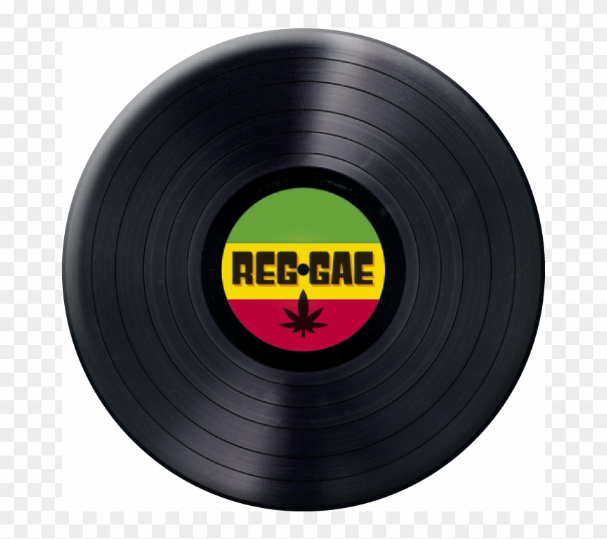Lali Badge "vinyl Reggae" - Reggae Clipart