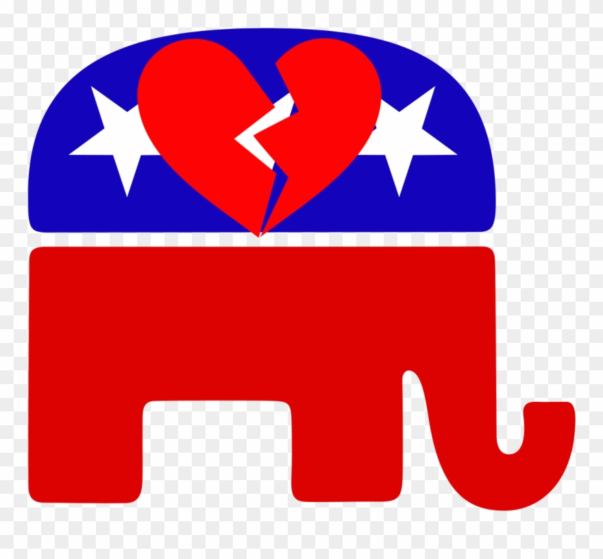 Dear Gop - Republican Party Symbol Clipart