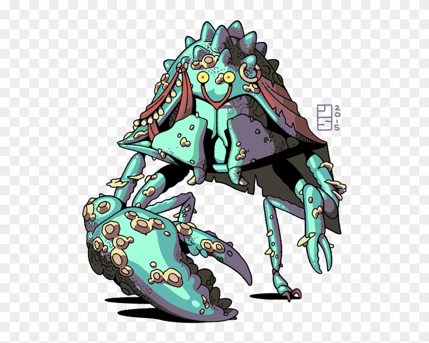 Found Mostly In Coastal Caves, They Are A Simple Folk, - Yoon Suin Crabmen Clipart