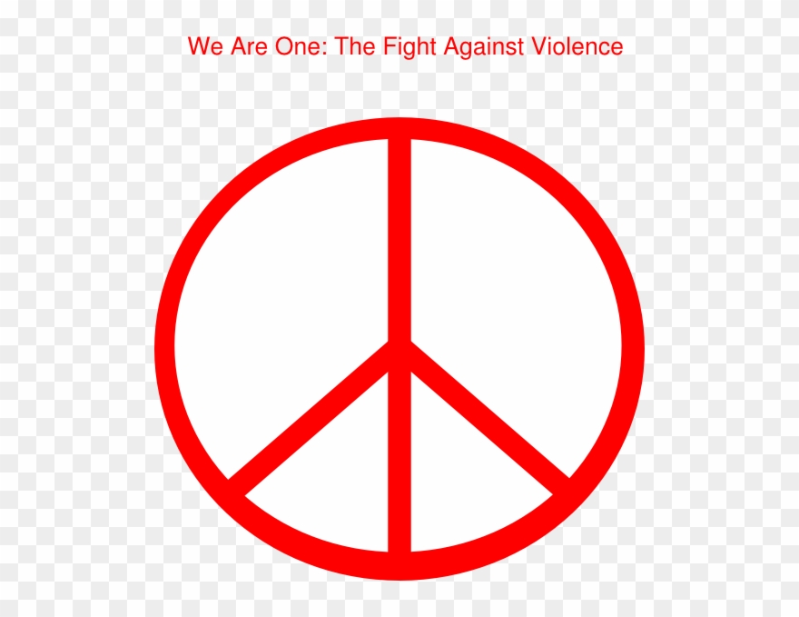 Draw A Peace Sign Clipart