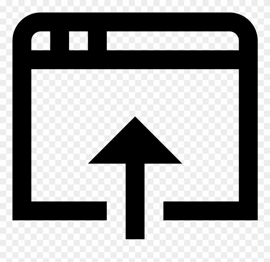 Open In Browser Icon - Jwt Php Clipart