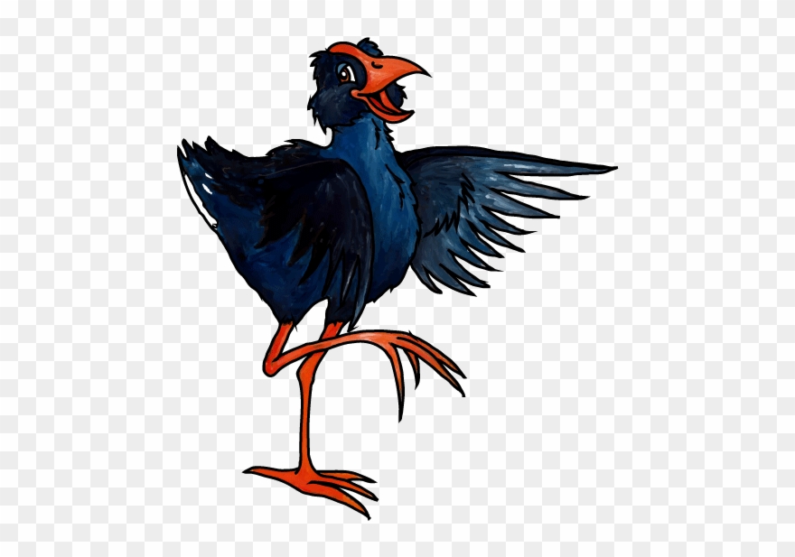 Pukeko-test - Australasian Swamphen Clipart