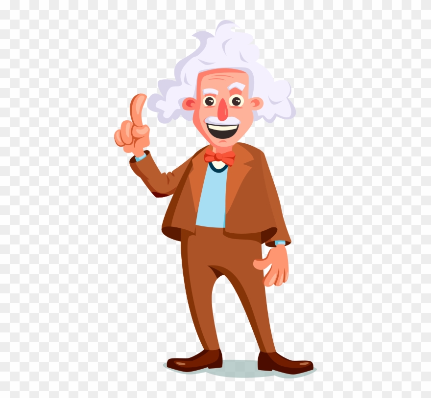 Making Them So Fluffy, So Puffy, So Light And So Dreamily - Professor Character Clipart