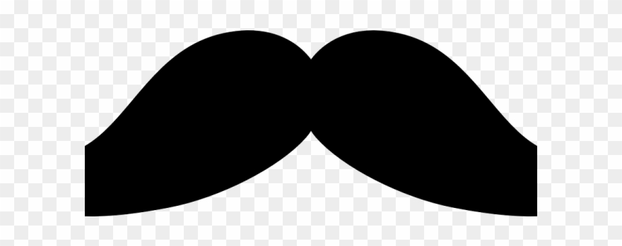 Mustache Clipart Long Mustache - Moustache - Png Download
