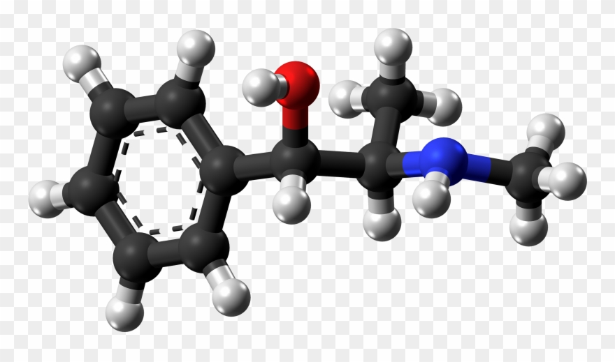 Molecula Efedrina Clipart