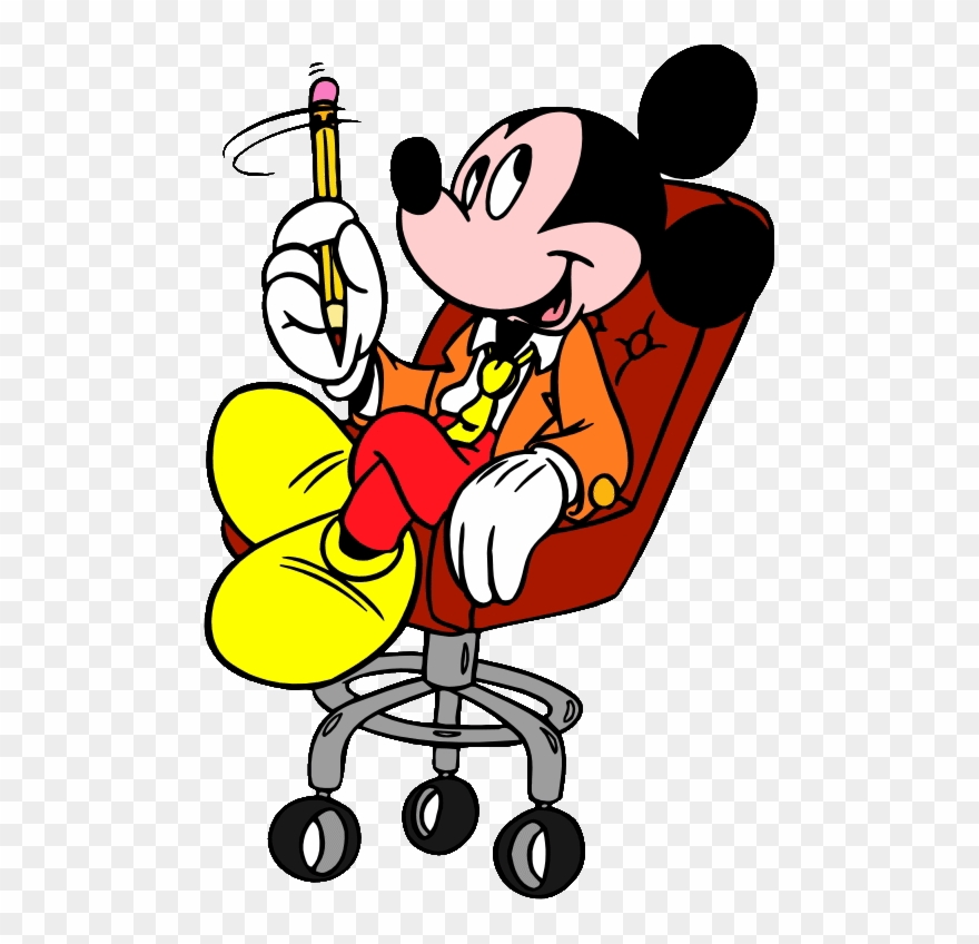 Minnie & Mickey│mouse - Mickey Mouse New Job Clipart