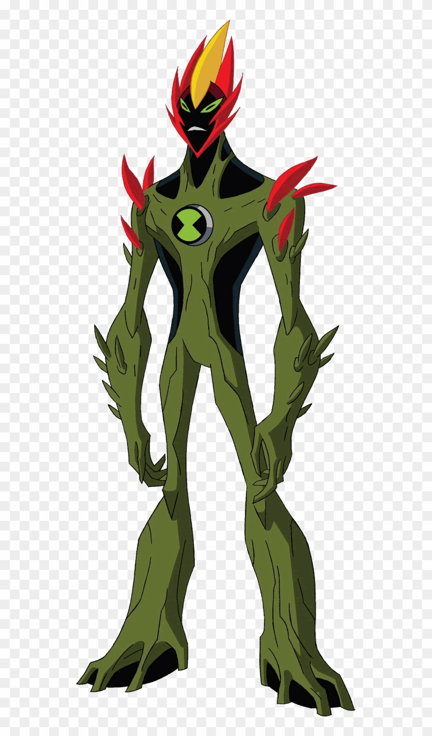 Ben 10 Inferno Clip Art Ben - Ben 10 Alien Swampfire - Png Download