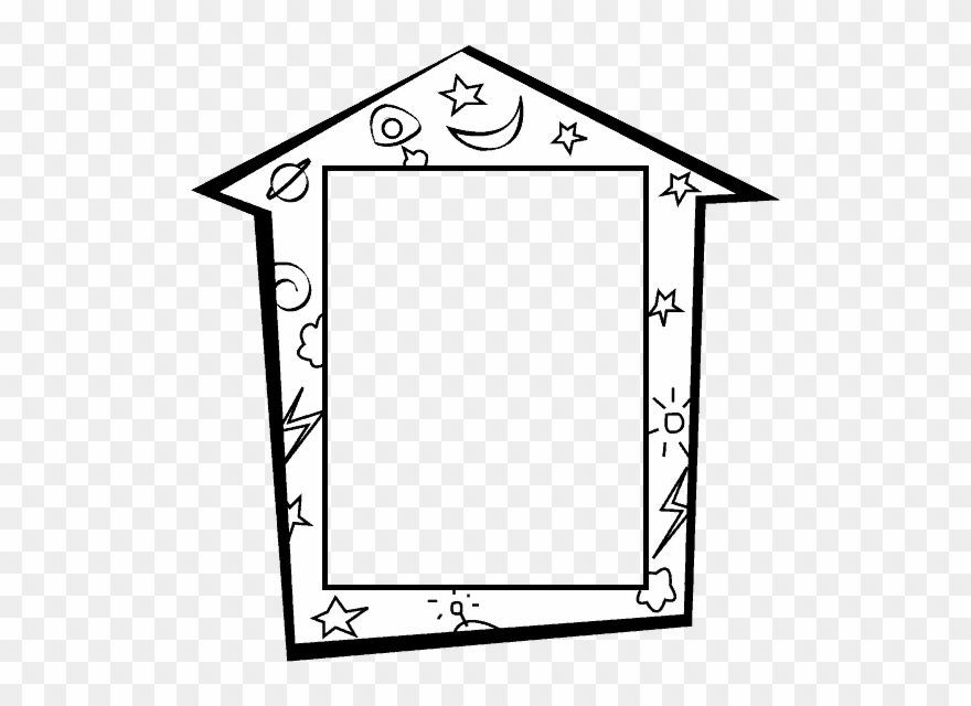 Drawing Artwork Drawing Frame - Drawing Book Frame Clipart