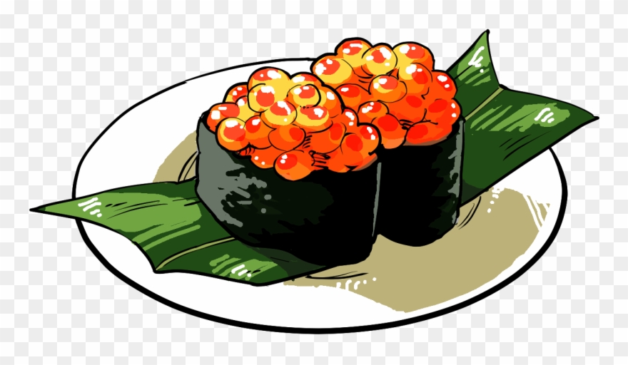 日照 - California Roll Clipart