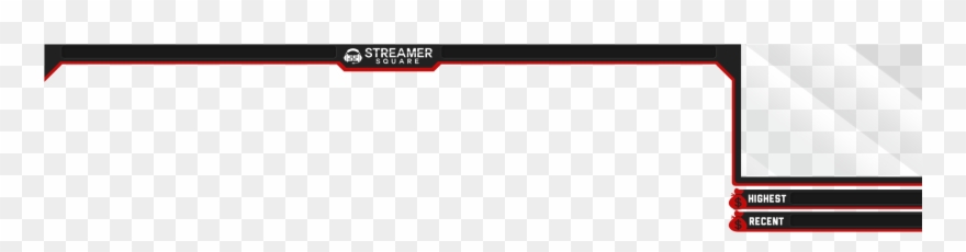 Red And Black Overlay Streamersquare Forums - Facecam Border Png Fortnite Clipart