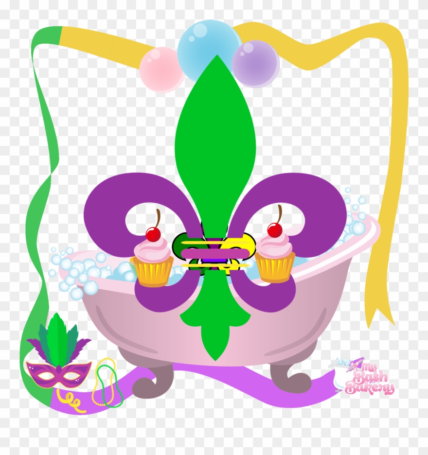 New Orleans Manicure Bombs - Design Clipart