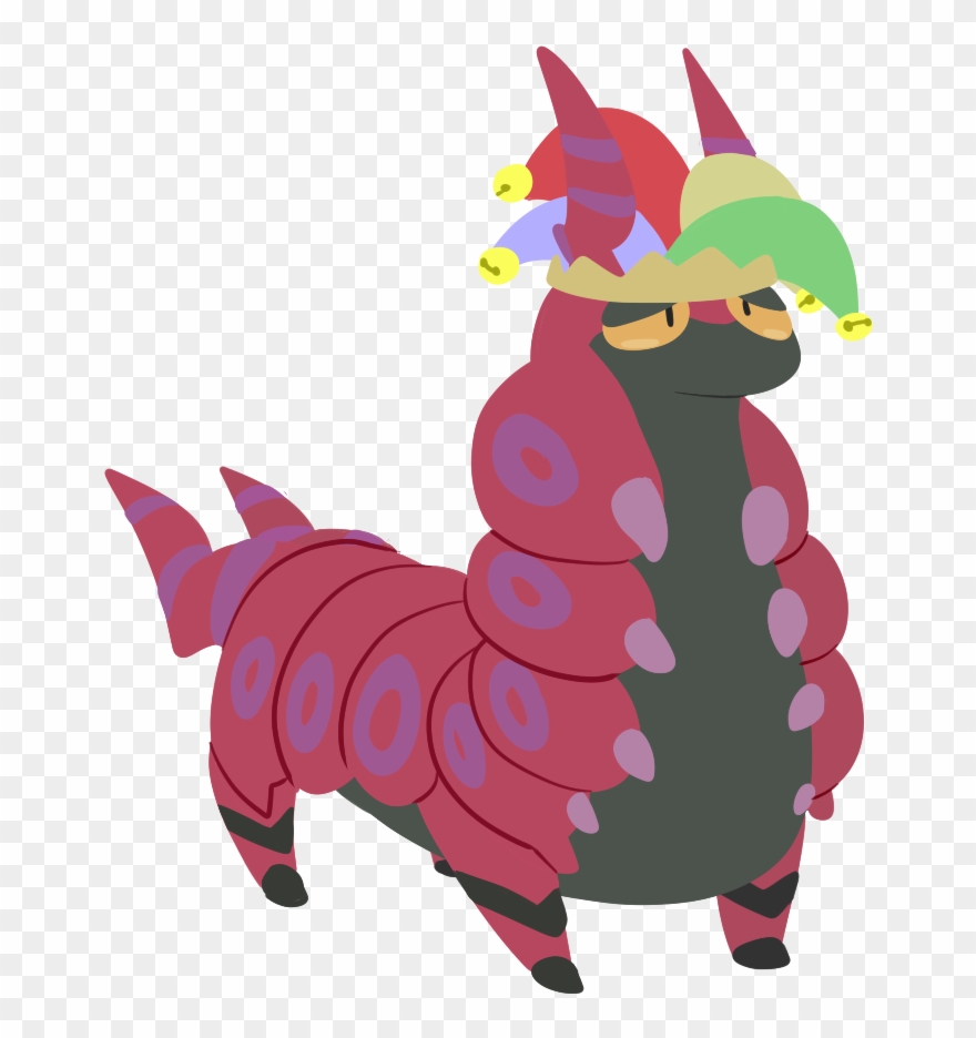 Silly Scolipede - Fur Clipart