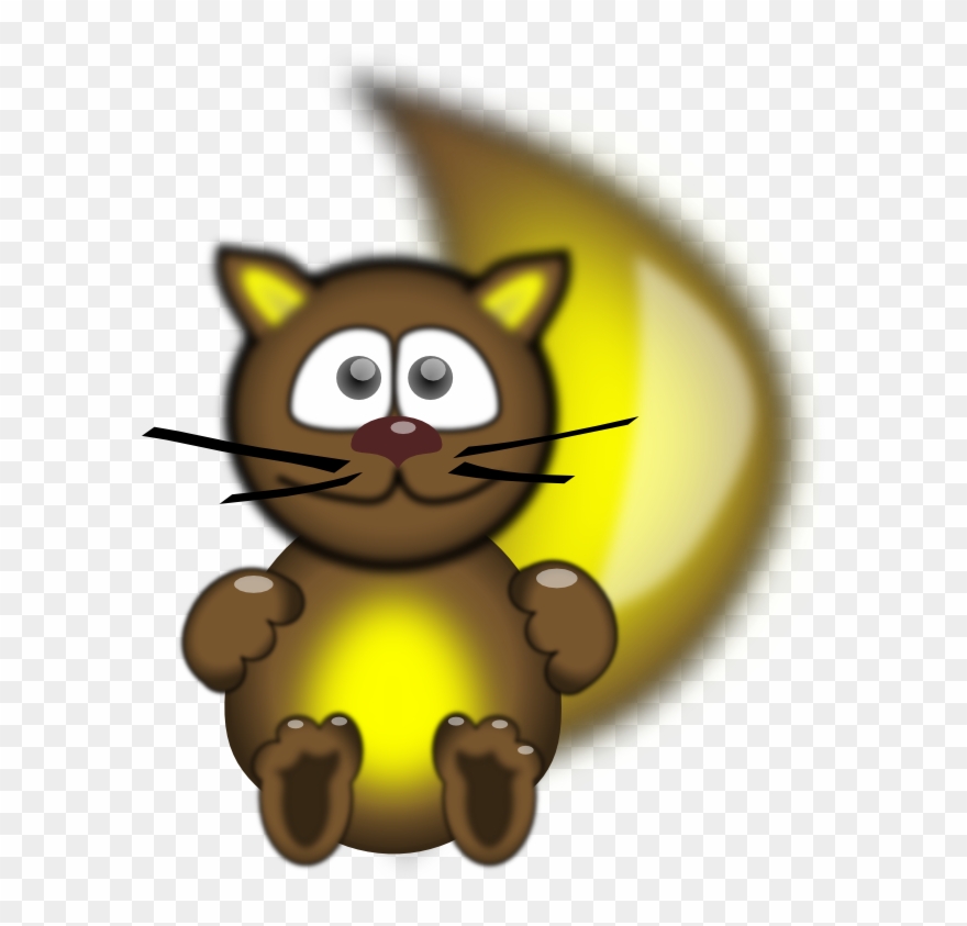 Clipart - Mascota Cafe - Gold Brown Cartoon Cat Trucker Hat, White - Png Download