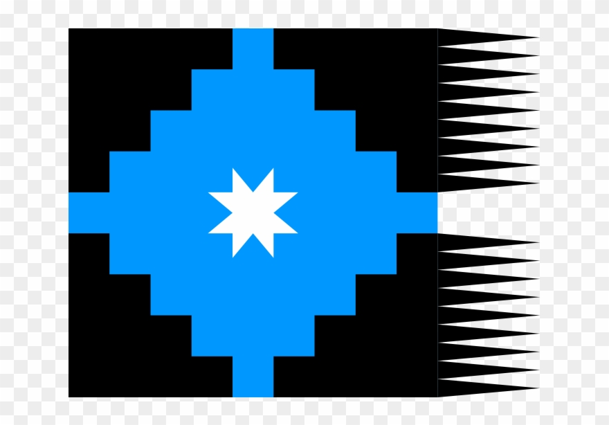 With Only A Few Hundred Men He Managed To Subdue The - Ancient Mapuche Flag Clipart
