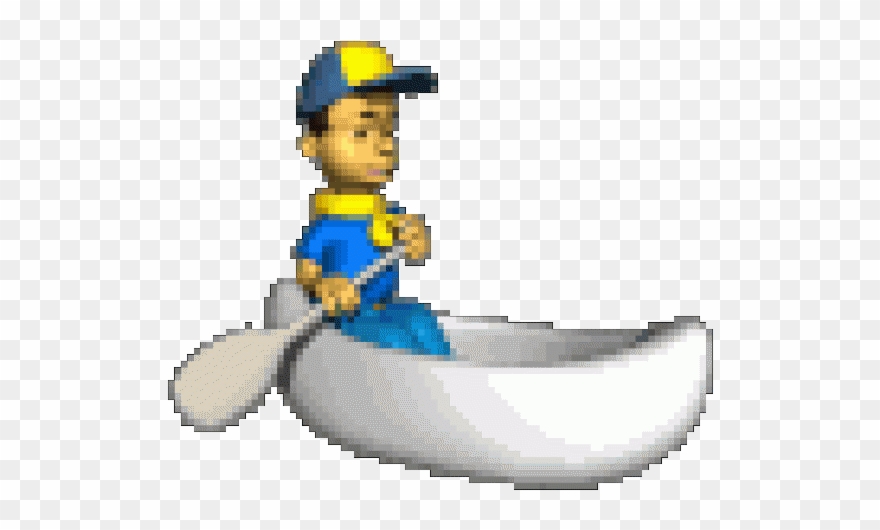 Row Boat Clipart Animation - Boat Animated - Png Download