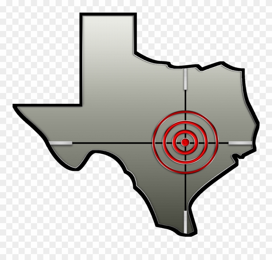 Crosshairs Texas Clipart