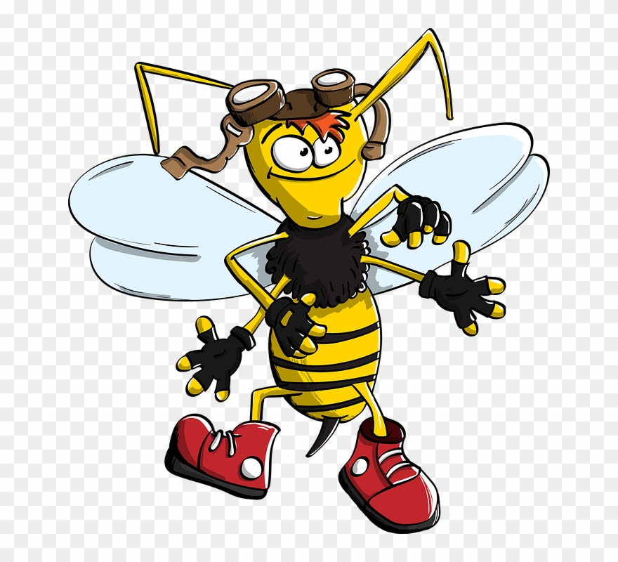 Cartoon Bumble Bees 29, Buy Clip Art - Bee - Png Download