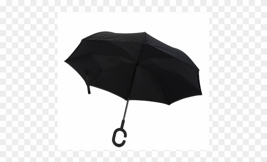 Double Layer Inverted Reverse Umbrella With C-hook - Umbrella Clipart