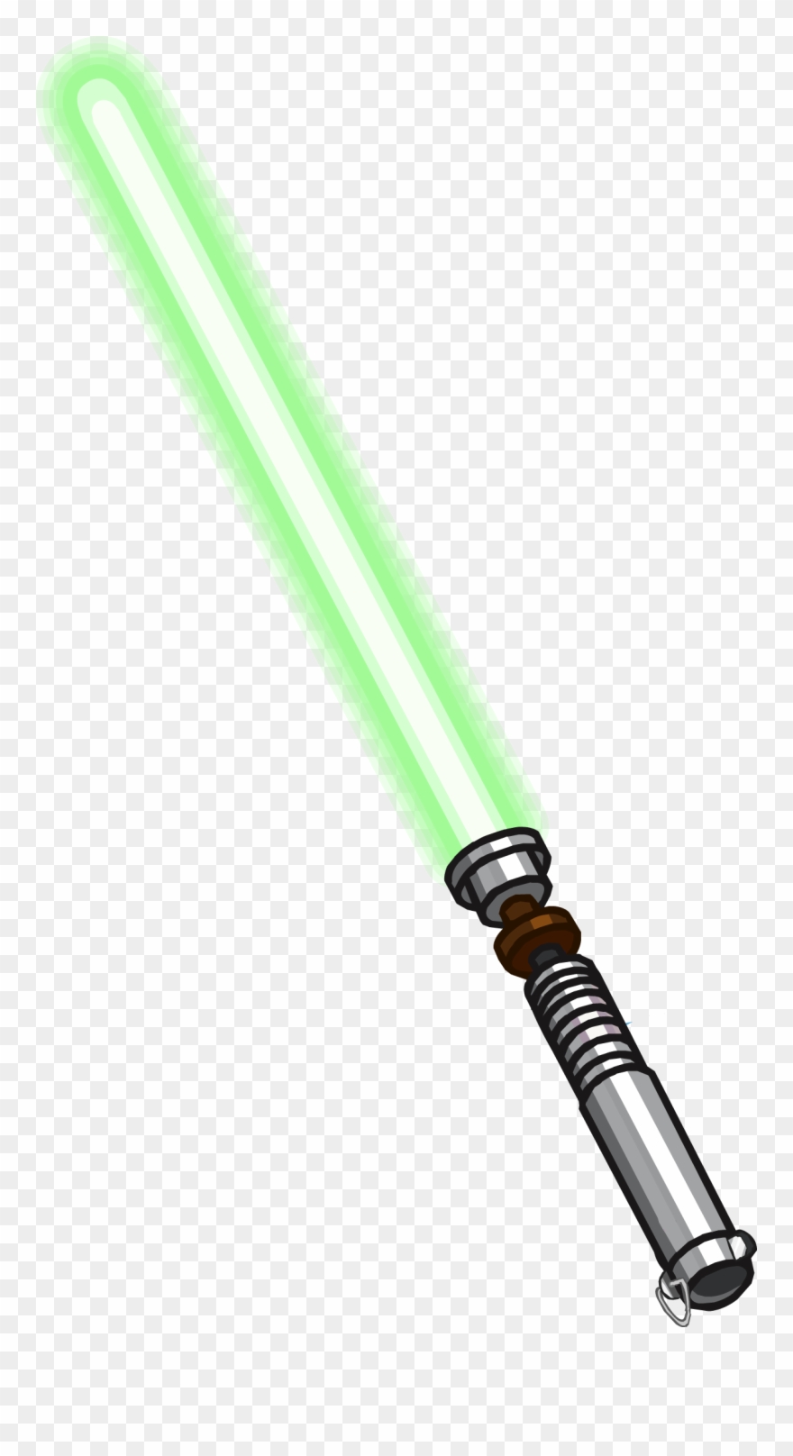Light Saber Clipart Saber Clipart Free - Green Lightsaber Png Transparent Png