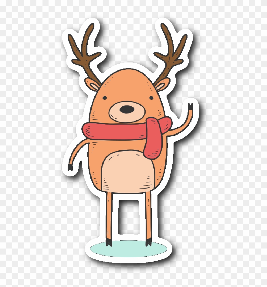 Cute Animals In Winter Clothes - Winter Clothing Clipart