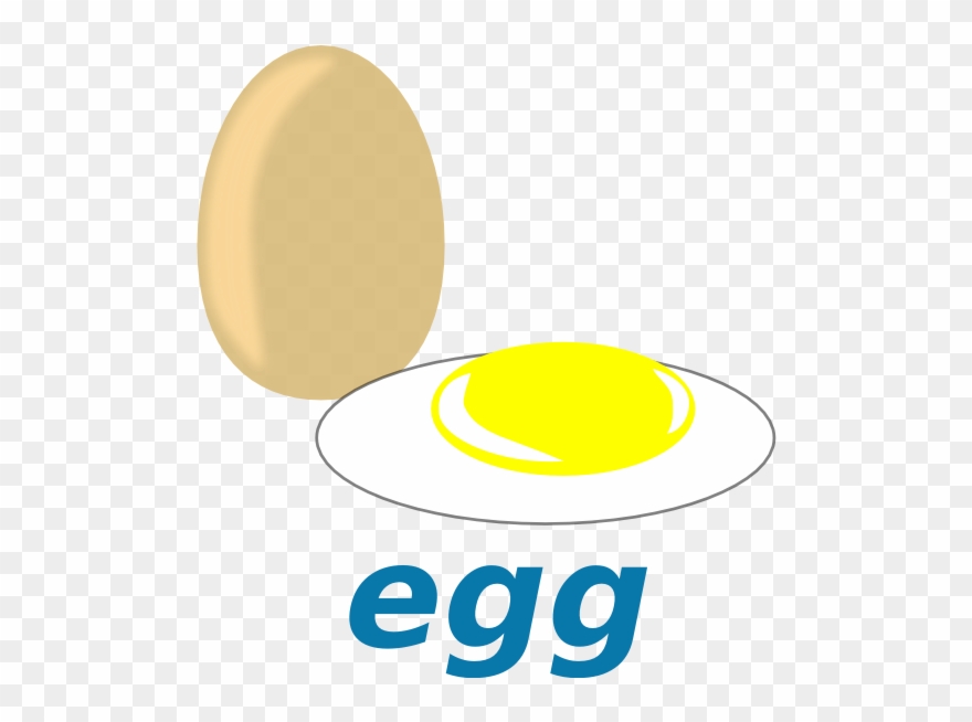 Fried Egg Clipart - Food - Png Download