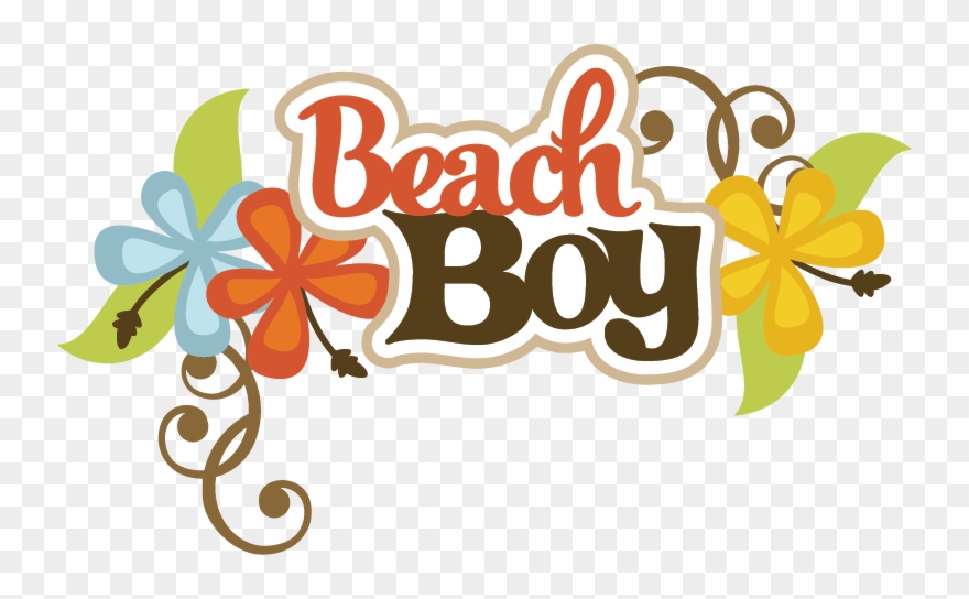 Boy Svg Scrapbook Title Files Cuts Cut Clipart