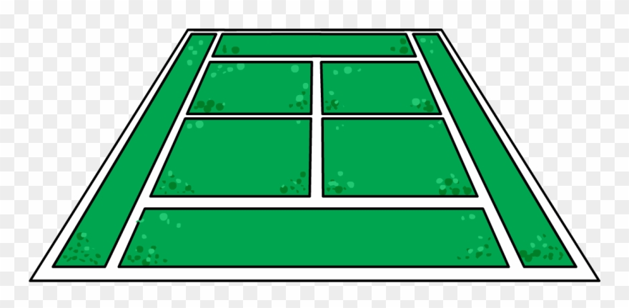 Tennis Court - Tennis Court Clipart Png Transparent Png