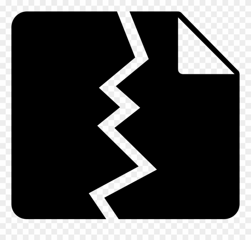 Broken, Crack, Earthquake, Fragile, Quake, Rip, Shake - Crack Icon Clipart