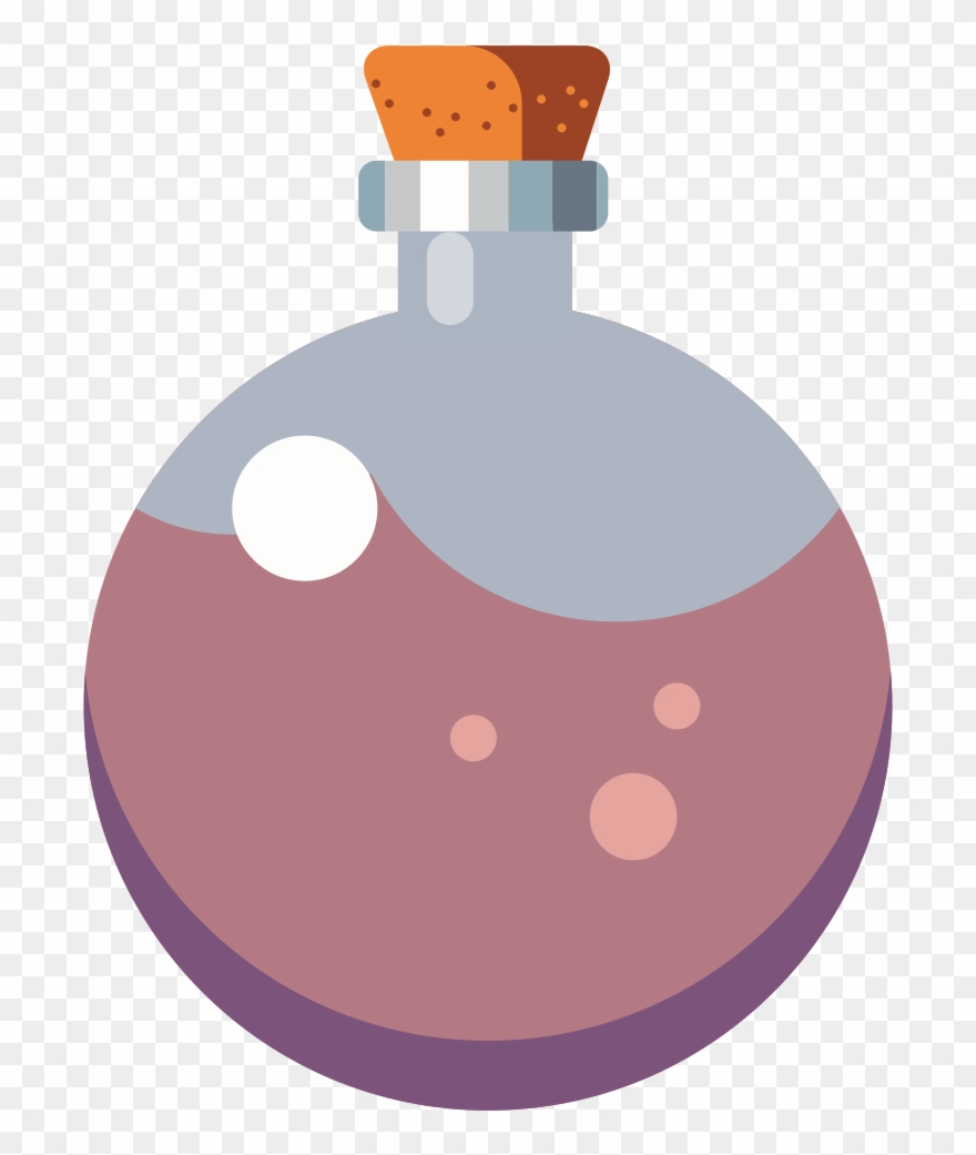 Clip Art Details - Round Bottom Flask Clip Art - Png Download